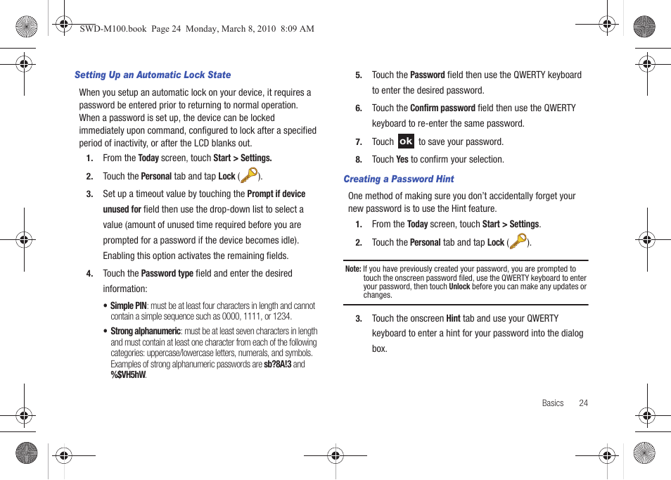 Samsung SWD-M100ZKECLW User Manual | Page 27 / 159