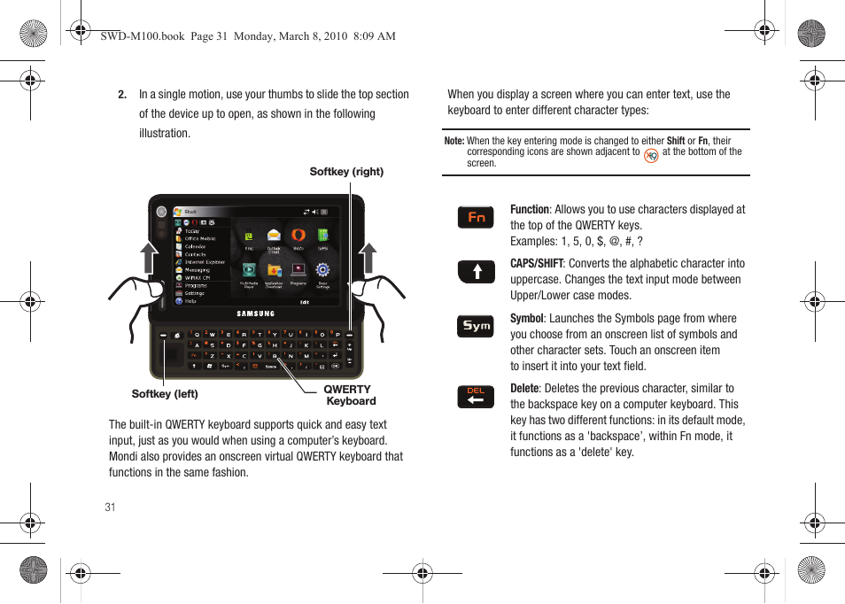 Samsung SWD-M100ZKECLW User Manual | Page 34 / 159