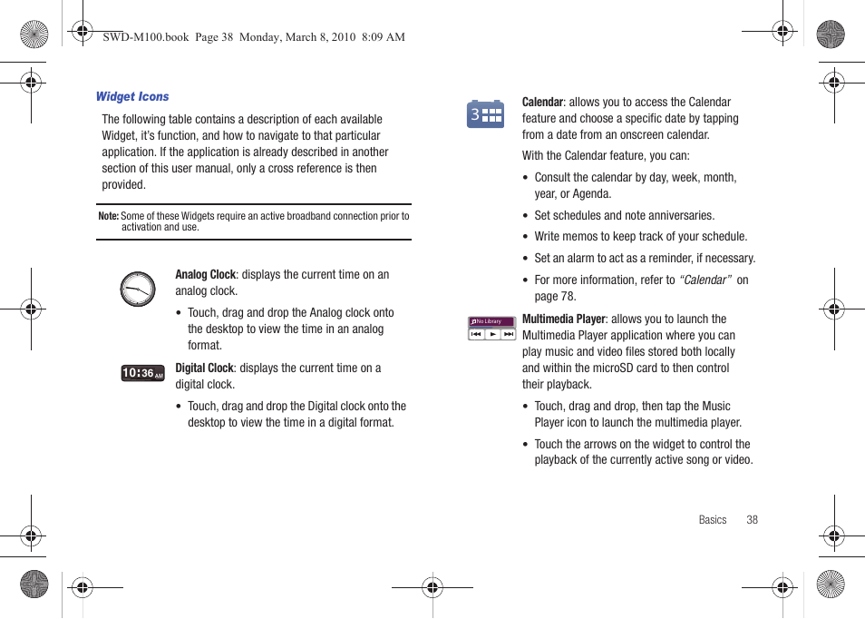 Samsung SWD-M100ZKECLW User Manual | Page 41 / 159