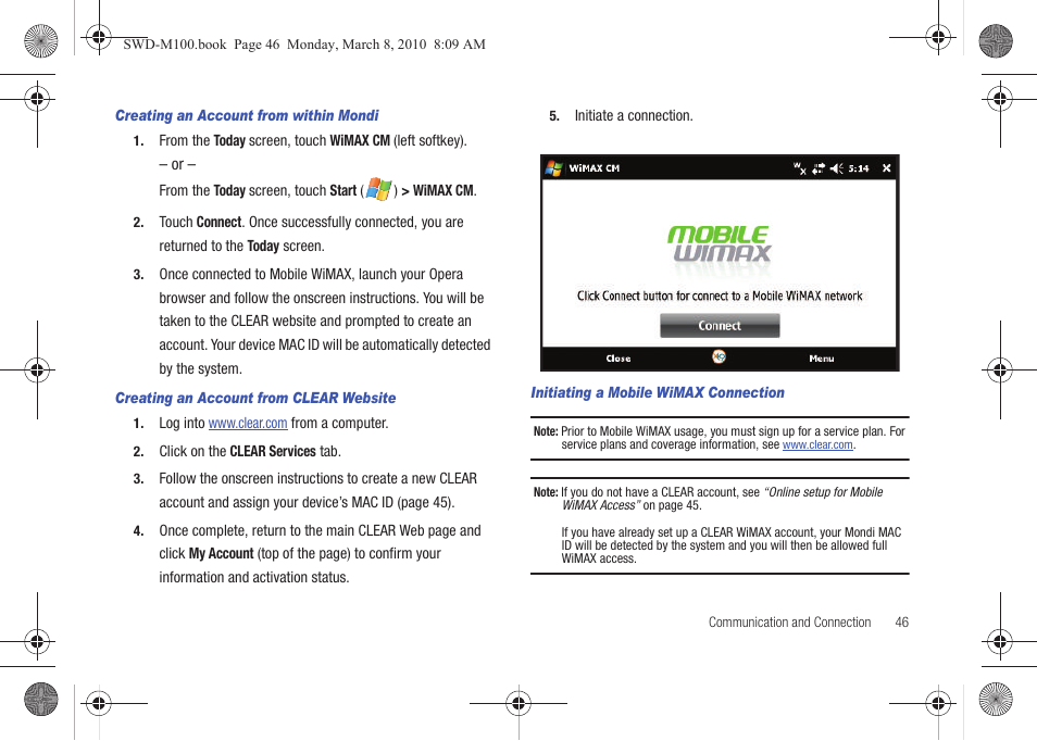 Samsung SWD-M100ZKECLW User Manual | Page 49 / 159