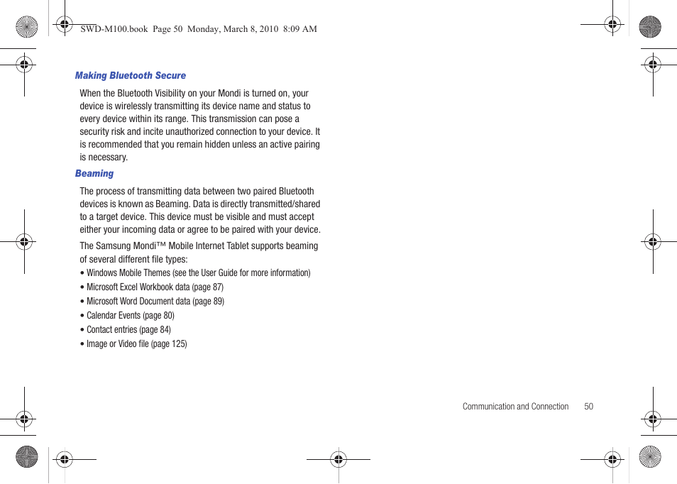 Samsung SWD-M100ZKECLW User Manual | Page 53 / 159