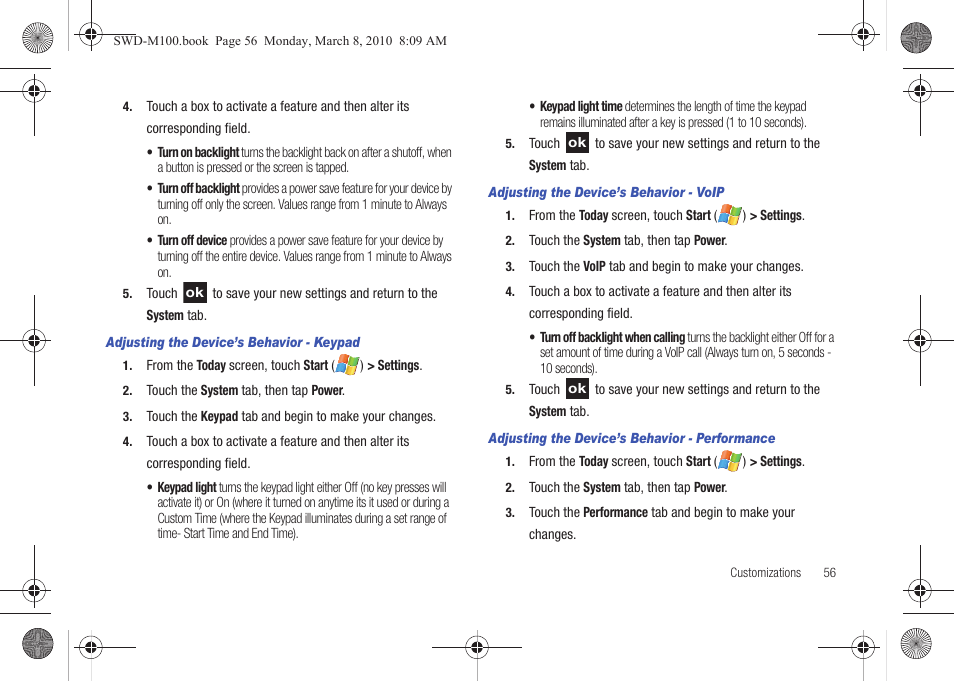 Samsung SWD-M100ZKECLW User Manual | Page 59 / 159