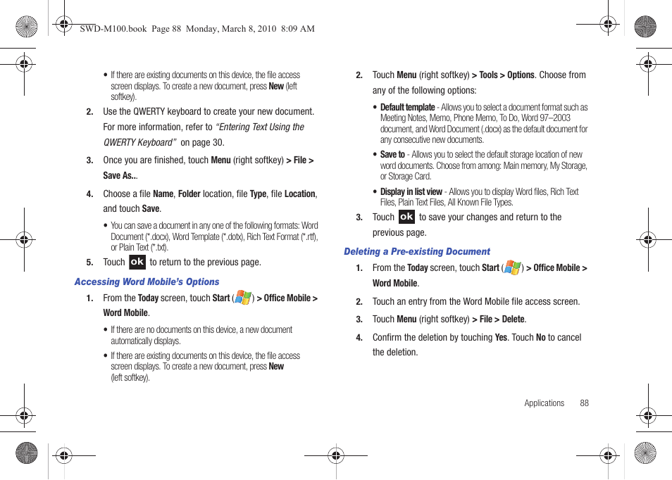 Samsung SWD-M100ZKECLW User Manual | Page 91 / 159