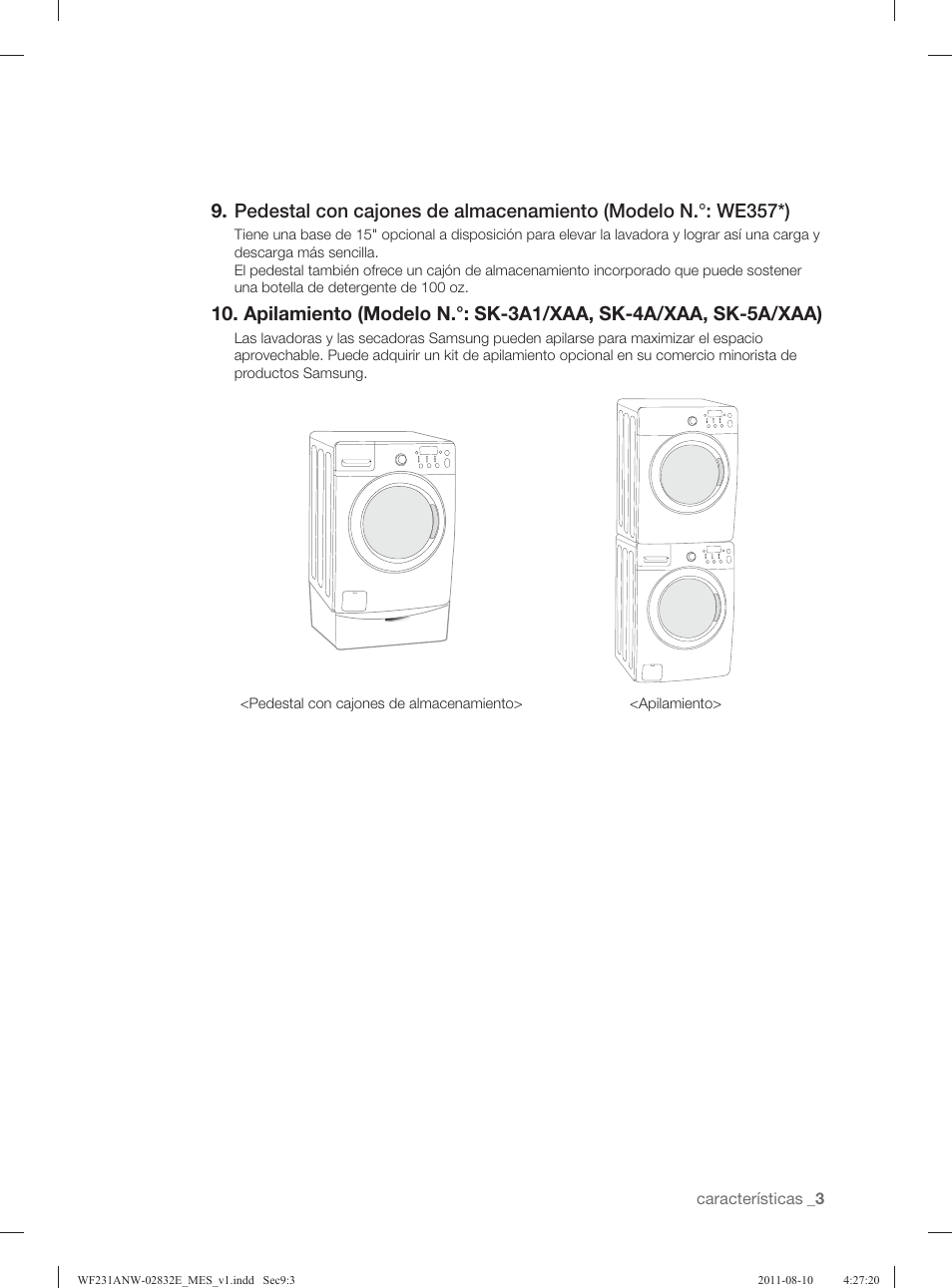 Samsung WF231ANW-XAA User Manual | Page 43 / 120
