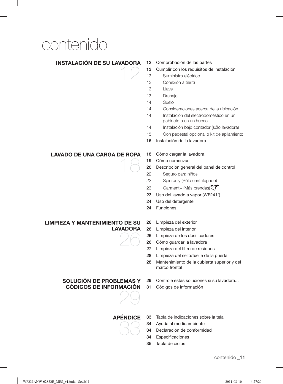 Samsung WF231ANW-XAA User Manual | Page 51 / 120