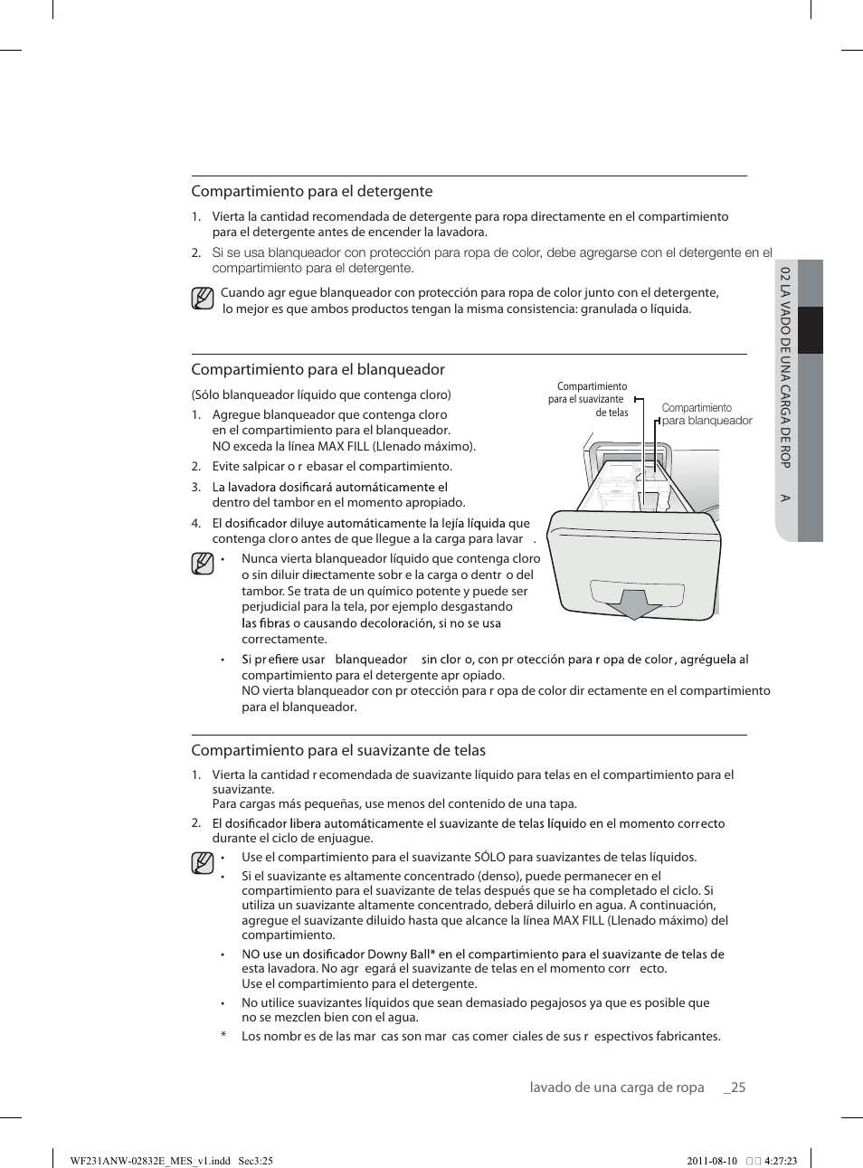 Samsung WF231ANW-XAA User Manual | Page 65 / 120