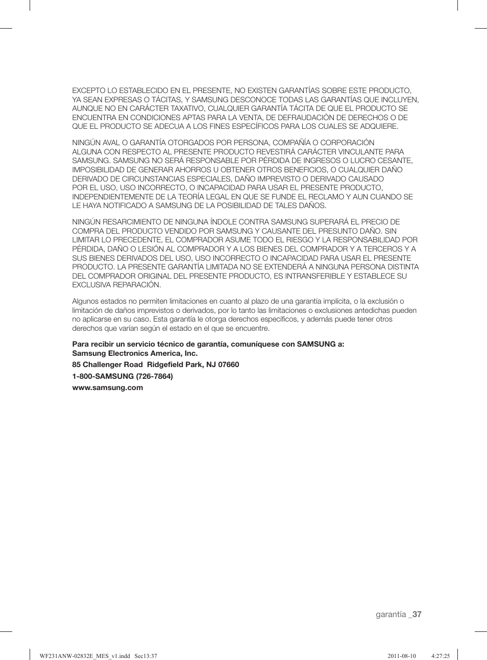 Samsung WF231ANW-XAA User Manual | Page 77 / 120