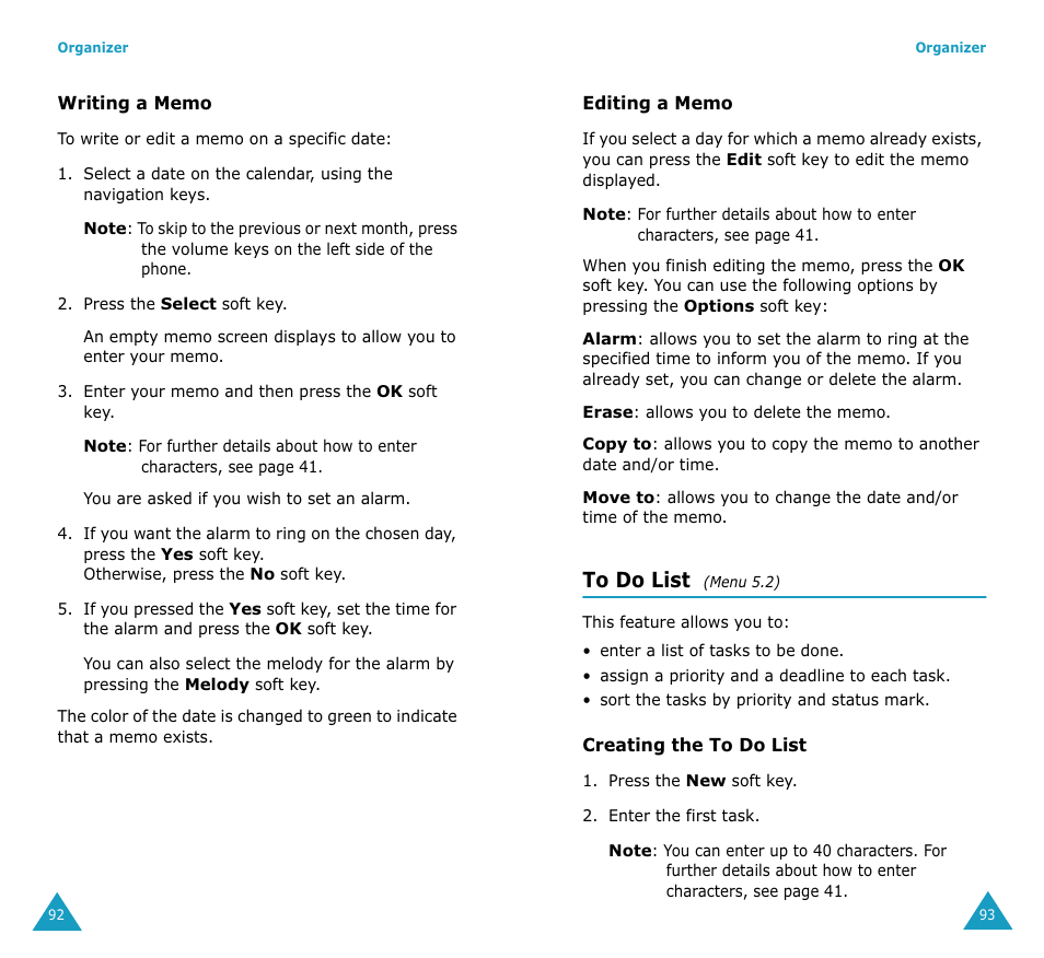 Samsung SGH-S307SSACIN User Manual | Page 50 / 89