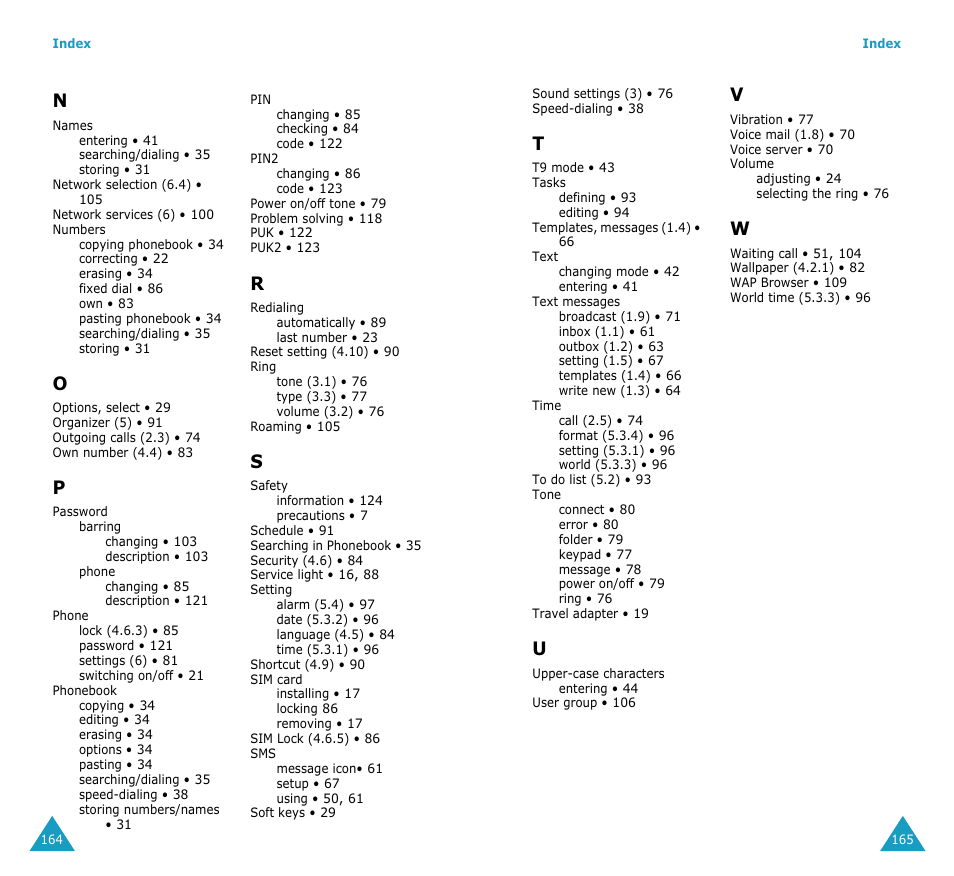 Samsung SGH-S307SSACIN User Manual | Page 86 / 89