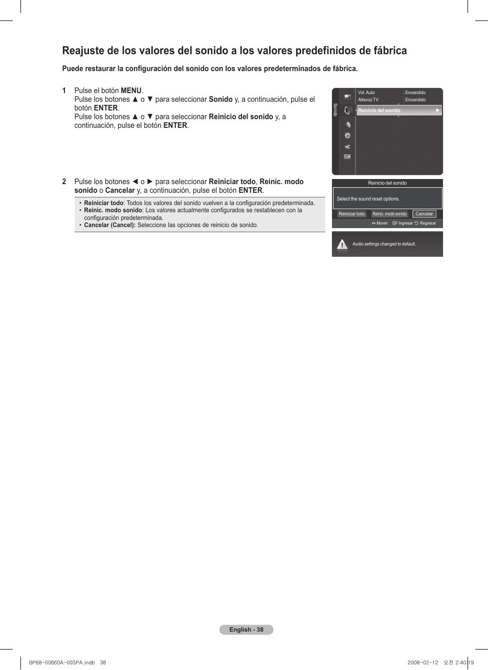 Samsung HL50A650C1FXZA User Manual | Page 140 / 196