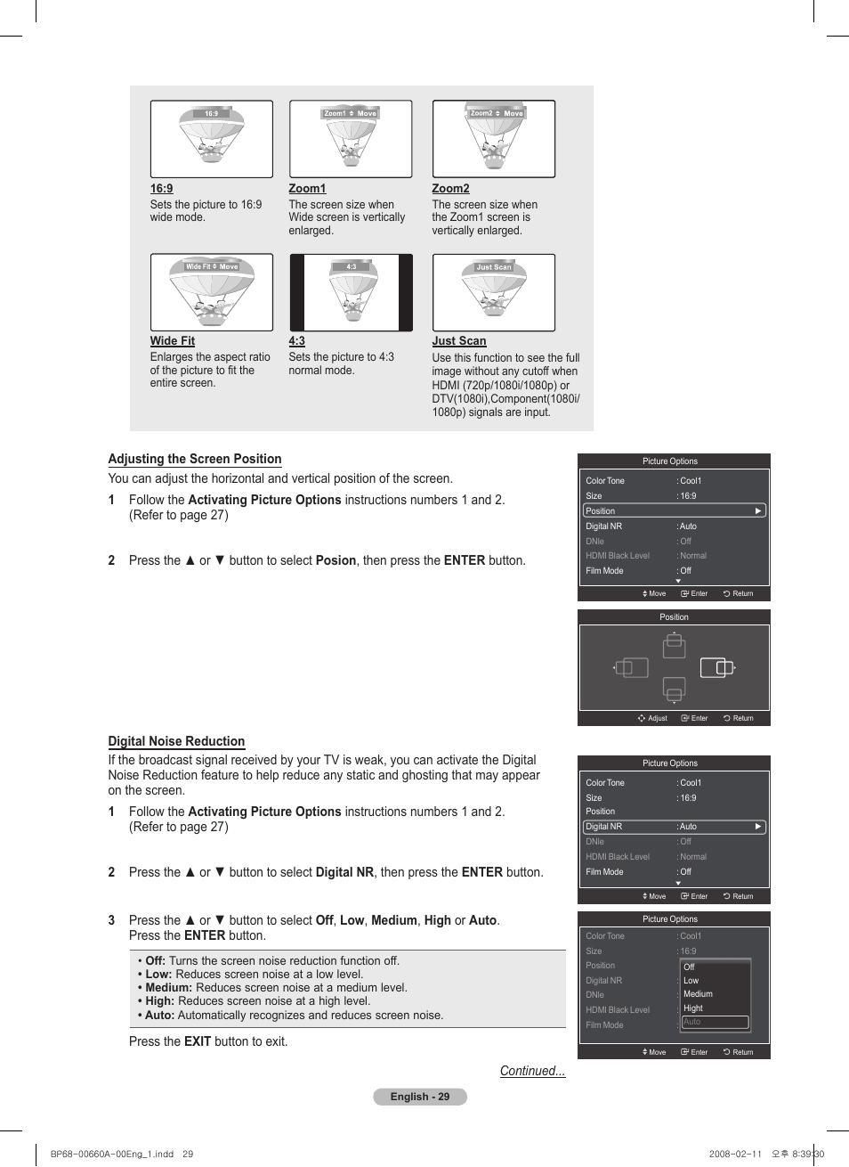 Samsung HL50A650C1FXZA User Manual | Page 29 / 196