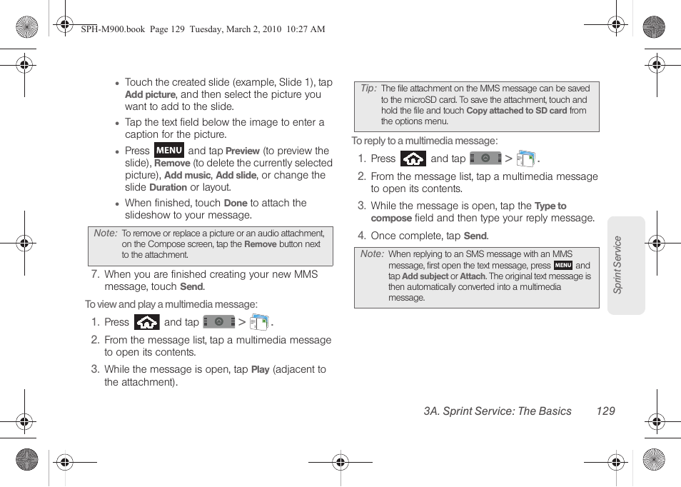 Samsung SPH-M900ZKASPR User Manual | Page 141 / 218