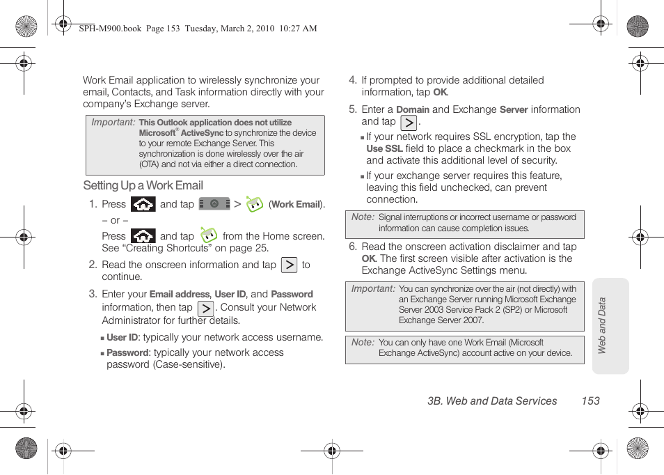 Samsung SPH-M900ZKASPR User Manual | Page 165 / 218