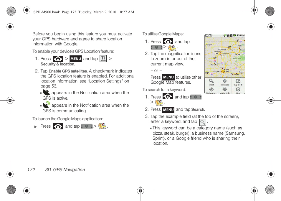 Samsung SPH-M900ZKASPR User Manual | Page 184 / 218