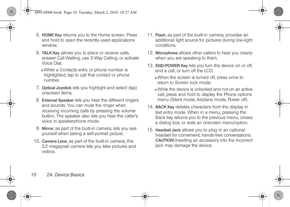 Samsung SPH-M900ZKASPR User Manual | Page 22 / 218
