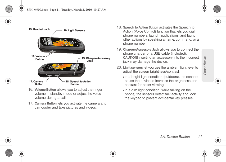 Samsung SPH-M900ZKASPR User Manual | Page 23 / 218