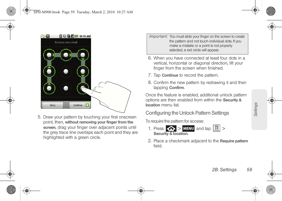 Samsung SPH-M900ZKASPR User Manual | Page 71 / 218