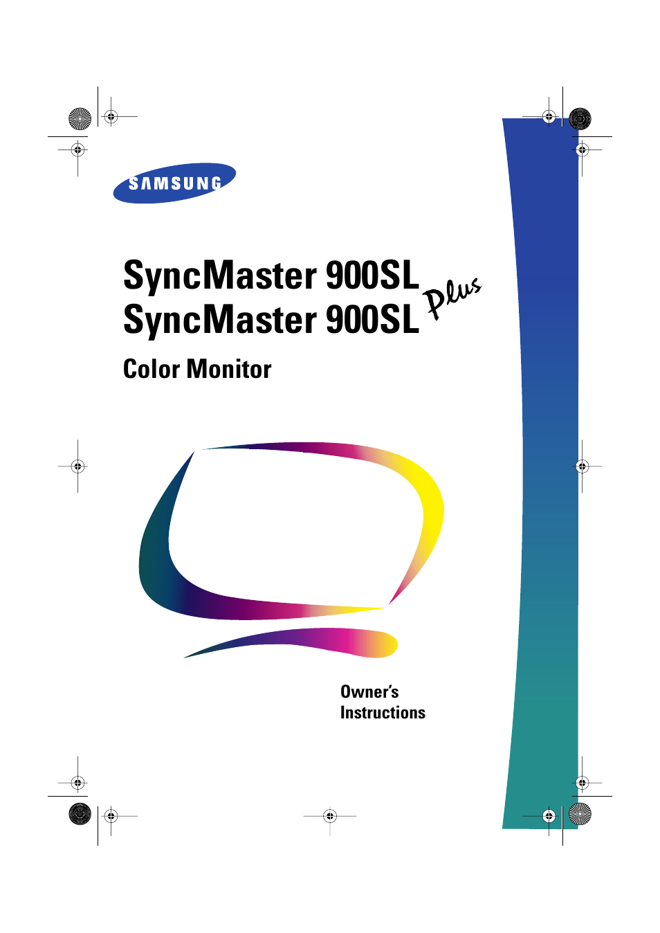 Samsung PG19RS9T User Manual | 29 pages