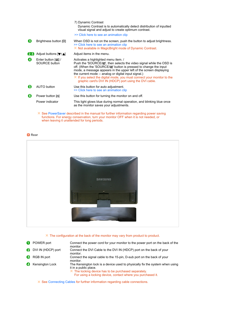 Samsung LS22MEXSFV-XAA User Manual | Page 14 / 53