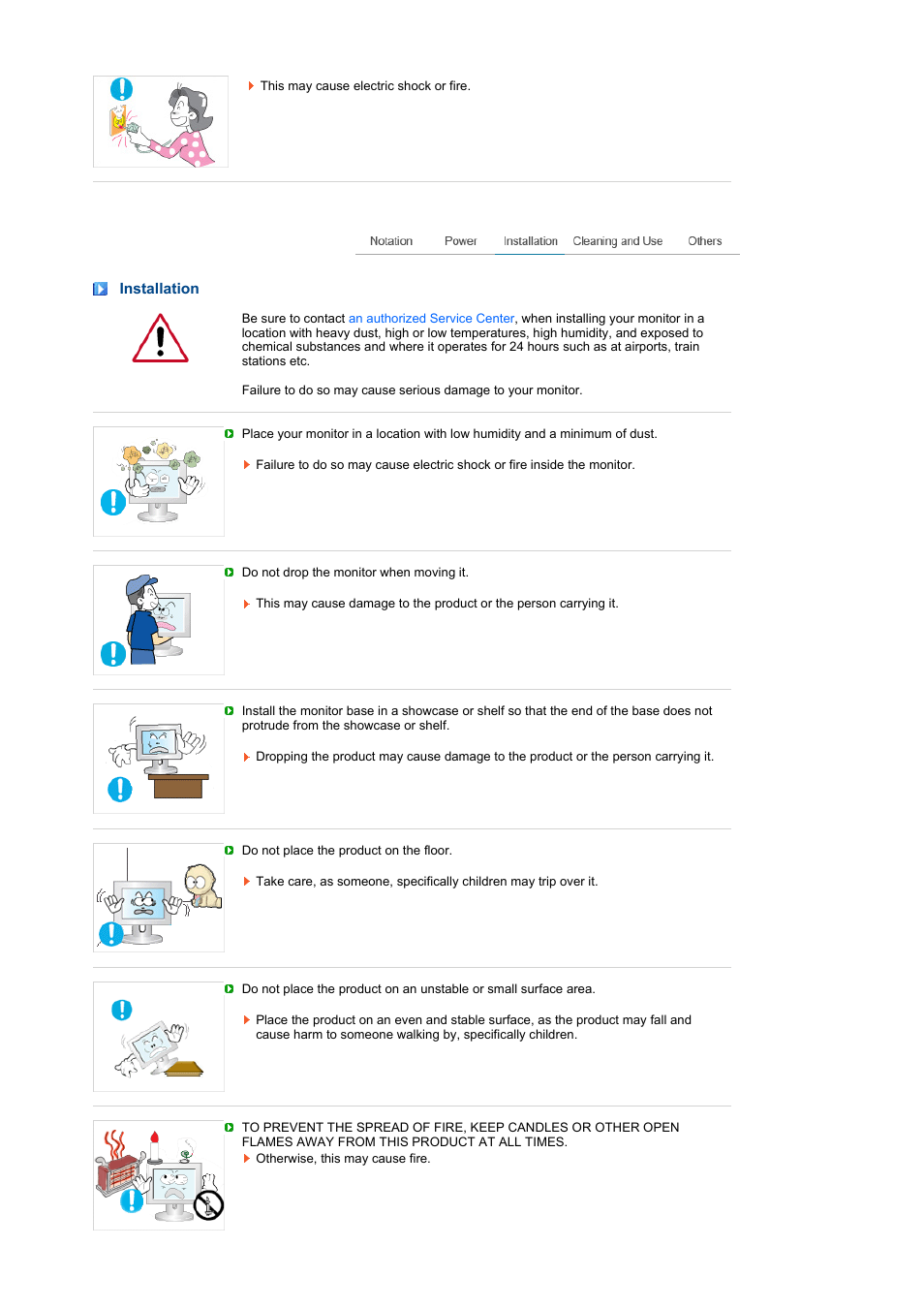 Installation | Samsung LS22MEXSFV-XAA User Manual | Page 4 / 53