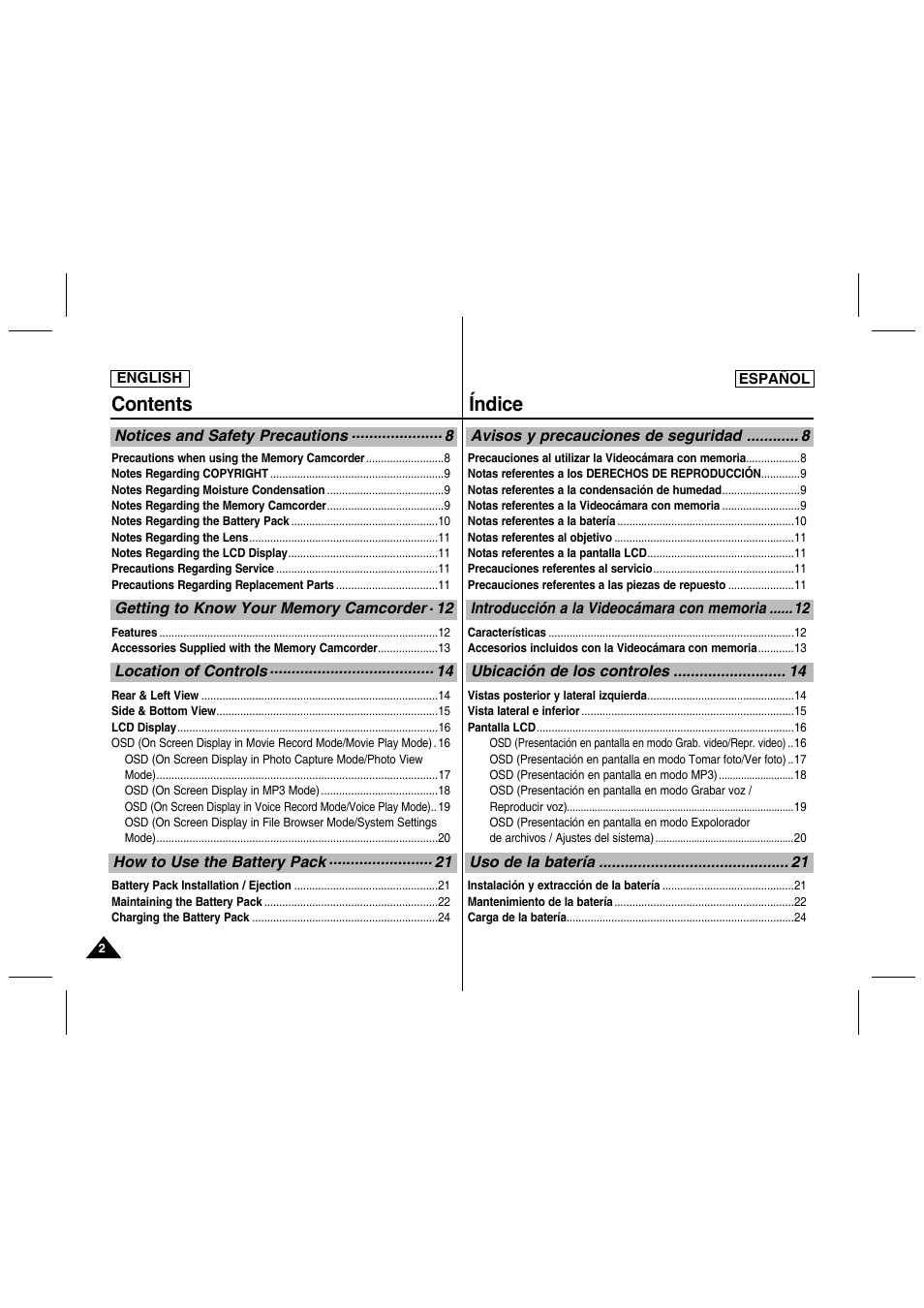 Samsung SC-MM10S-XAA User Manual | Page 2 / 139