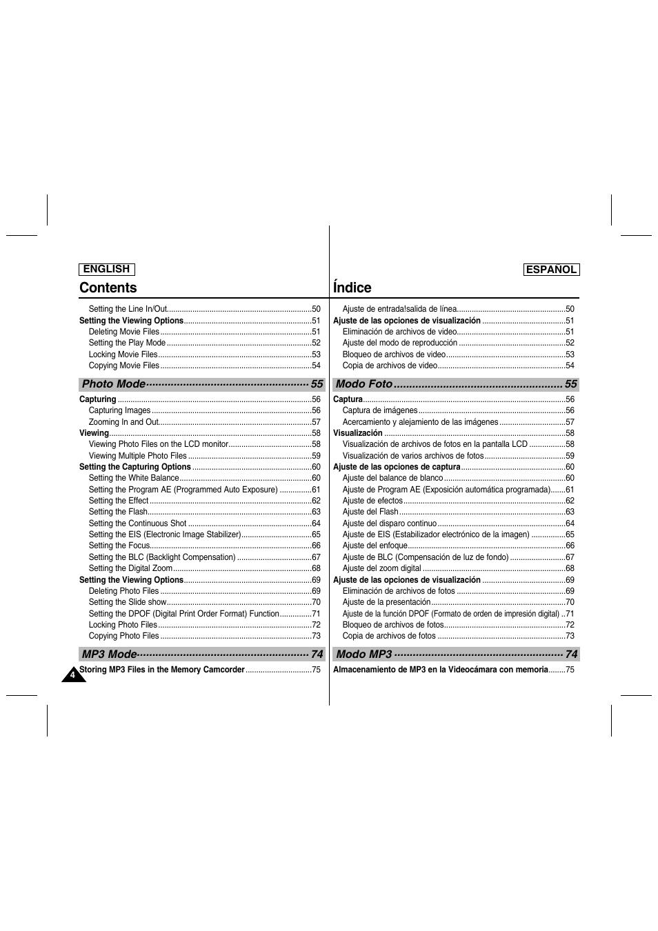 Samsung SC-MM10S-XAA User Manual | Page 4 / 139