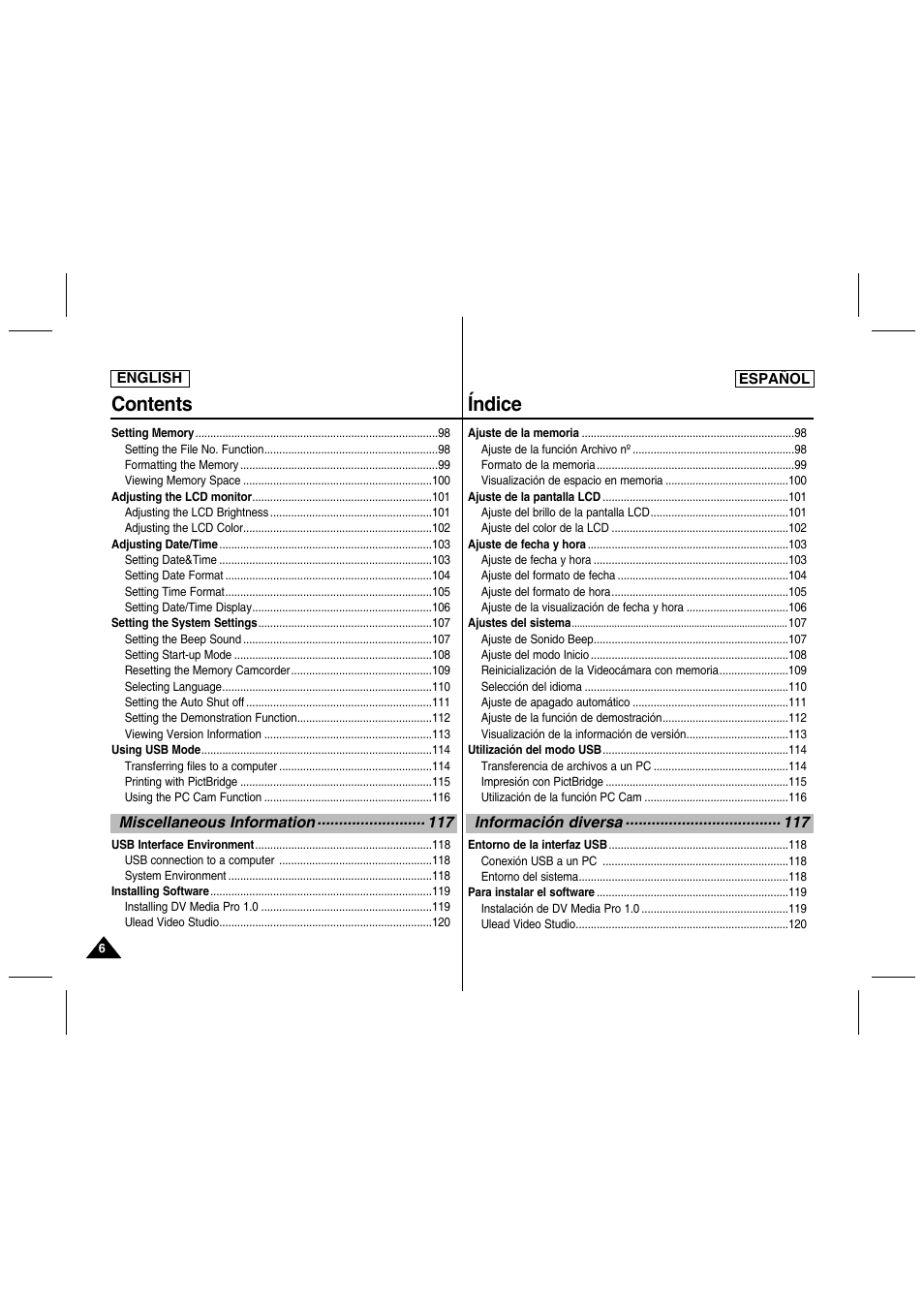 Samsung SC-MM10S-XAA User Manual | Page 6 / 139