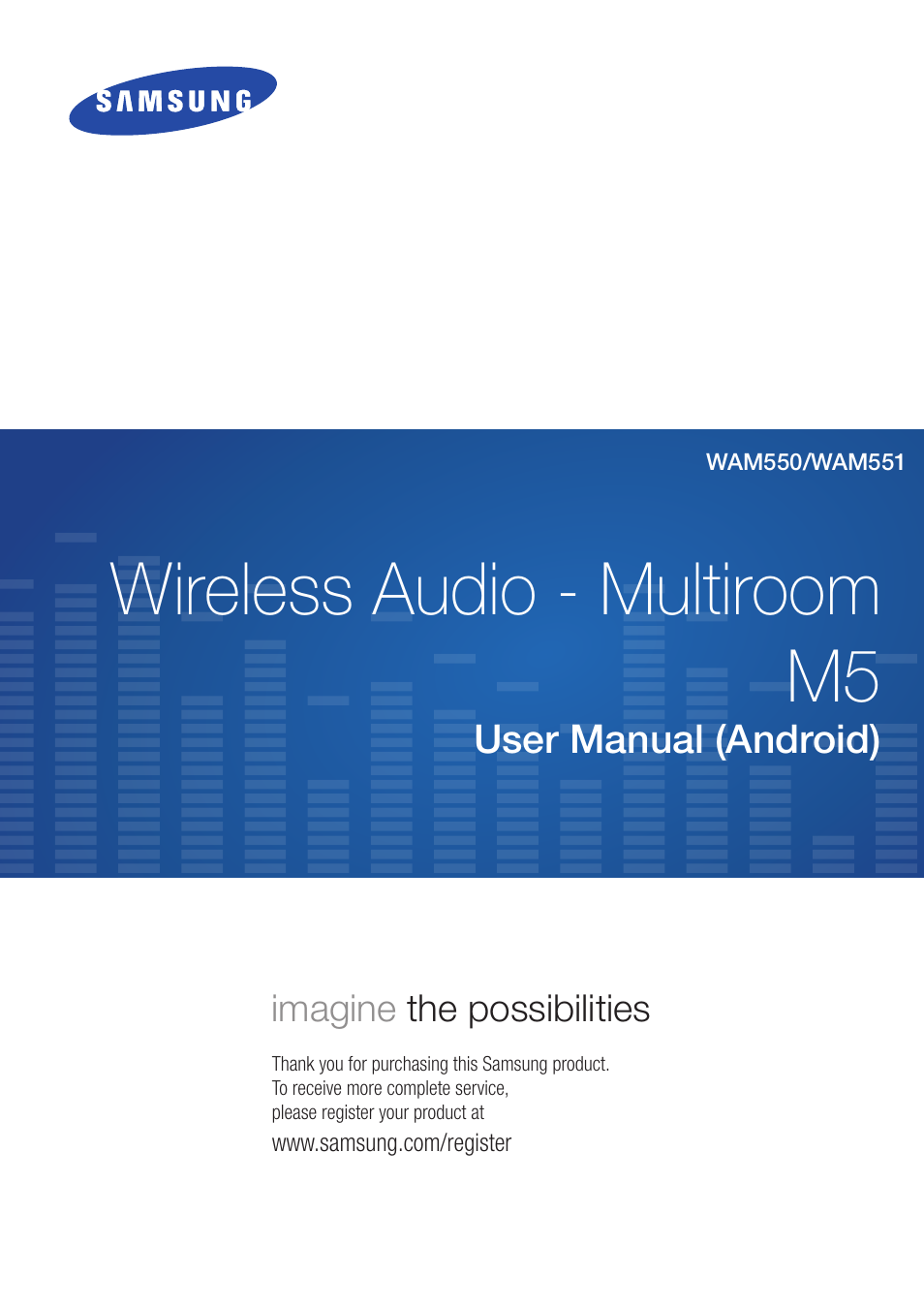 Samsung WAM551-ZA User Manual | 78 pages