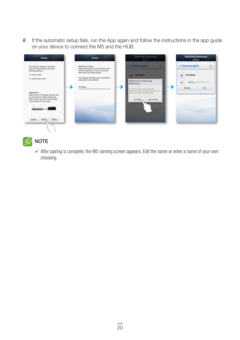 Samsung WAM551-ZA User Manual | Page 20 / 78