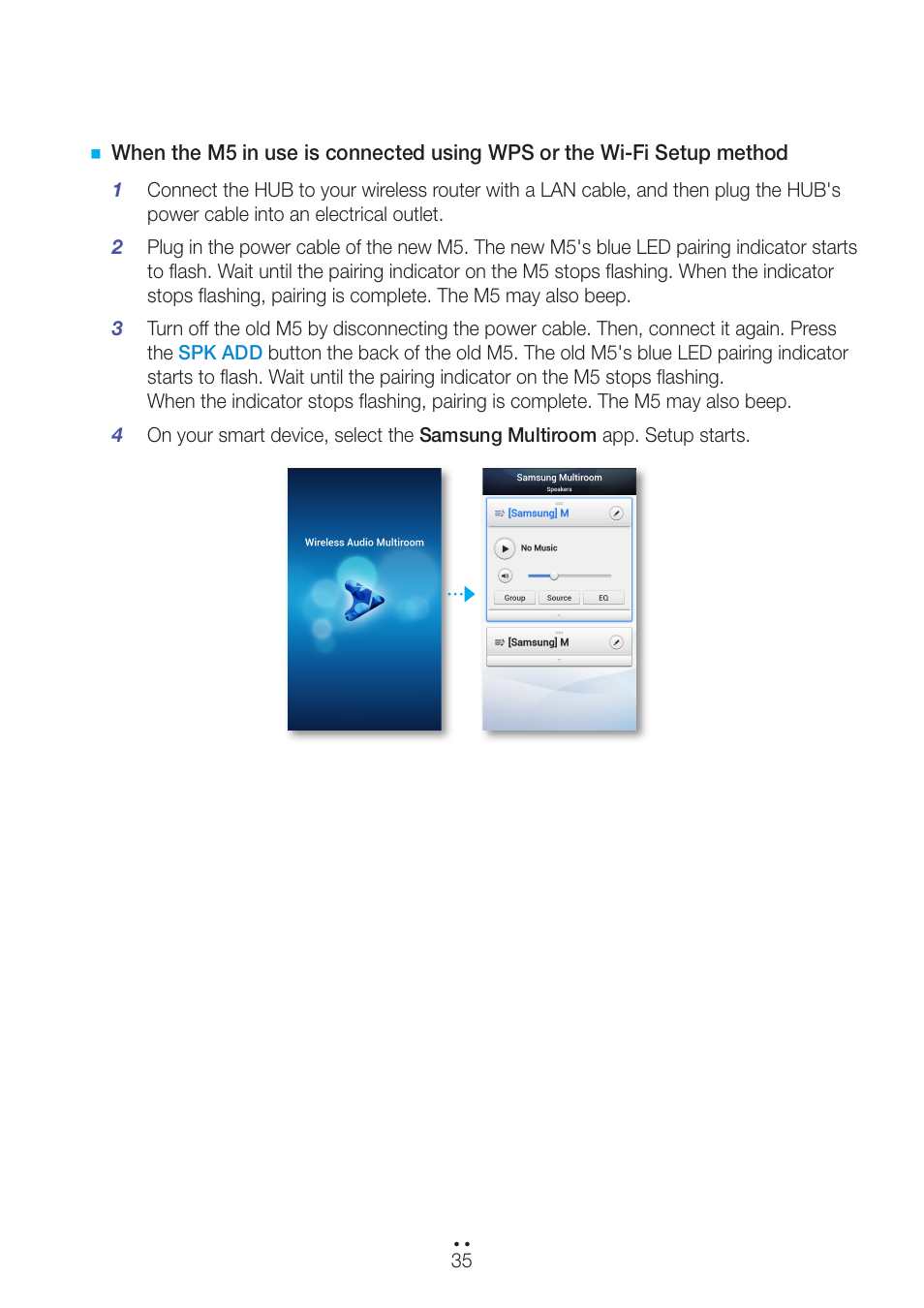 Samsung WAM551-ZA User Manual | Page 35 / 78