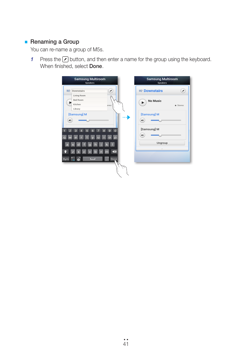 Samsung WAM551-ZA User Manual | Page 41 / 78