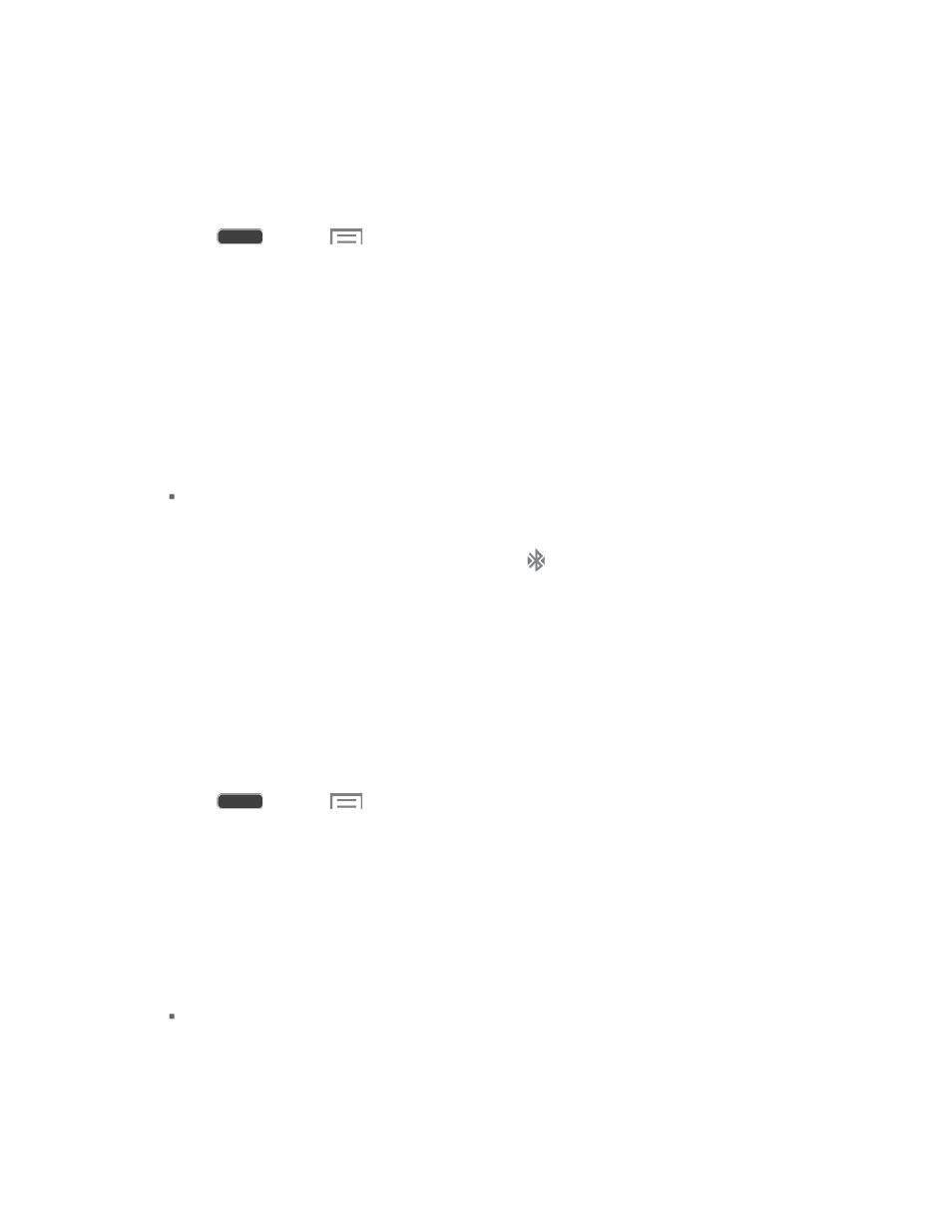 Pairing with a bluetooth device, Reconnect to a bluetooth device | Samsung SPH-L520ZKPSPR User Manual | Page 118 / 172