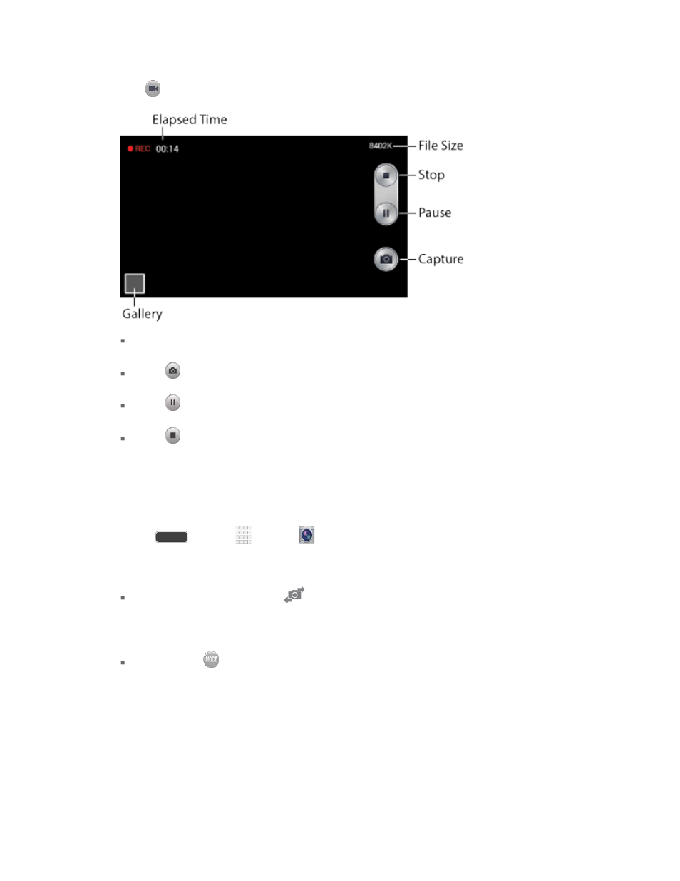 Camera options | Samsung SPH-L520ZKPSPR User Manual | Page 96 / 172