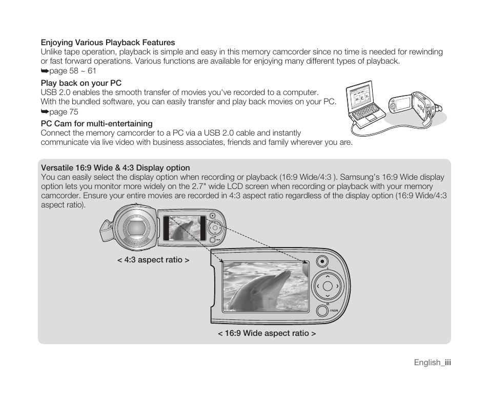 Samsung SC-MX10A-XAP User Manual | Page 3 / 108