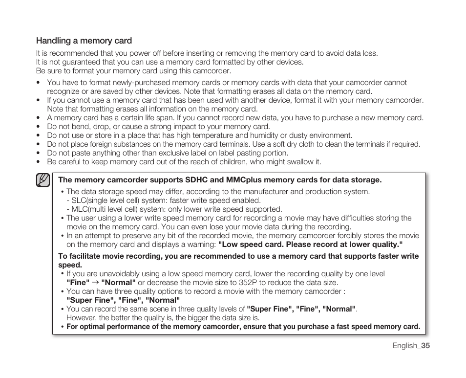 Samsung SC-MX10A-XAP User Manual | Page 47 / 108