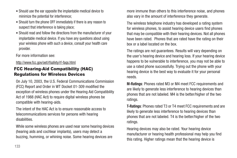 Wireless devices | Samsung SEC-R311ZGAUSC User Manual | Page 136 / 155