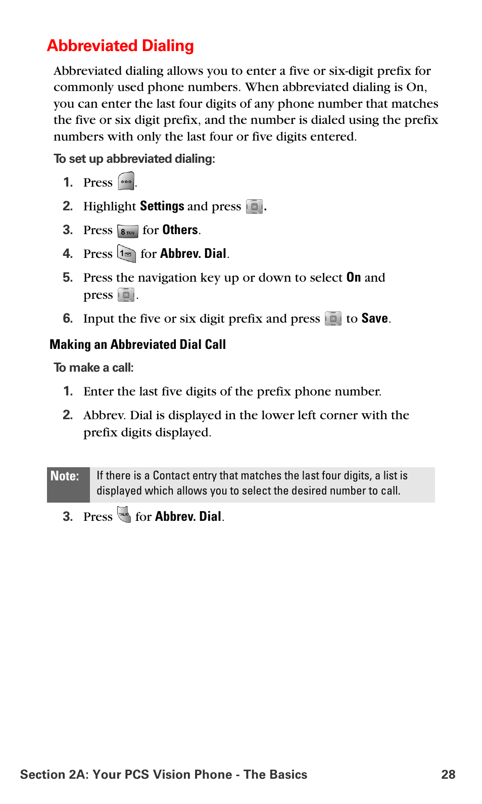 Abbreviated dialing | Samsung SPH-A700BSSXAR User Manual | Page 36 / 222