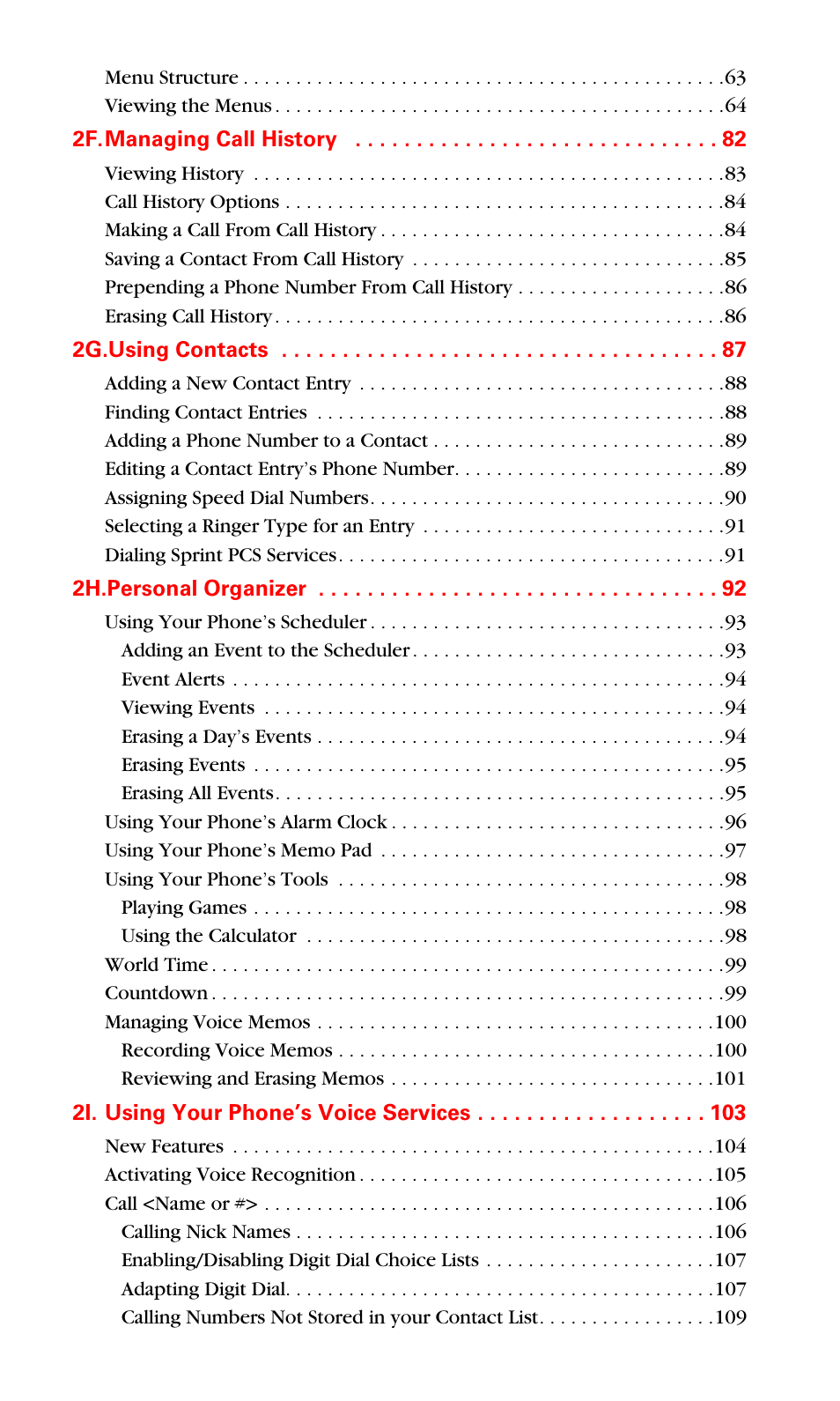 Samsung SPH-A700BSSXAR User Manual | Page 4 / 222