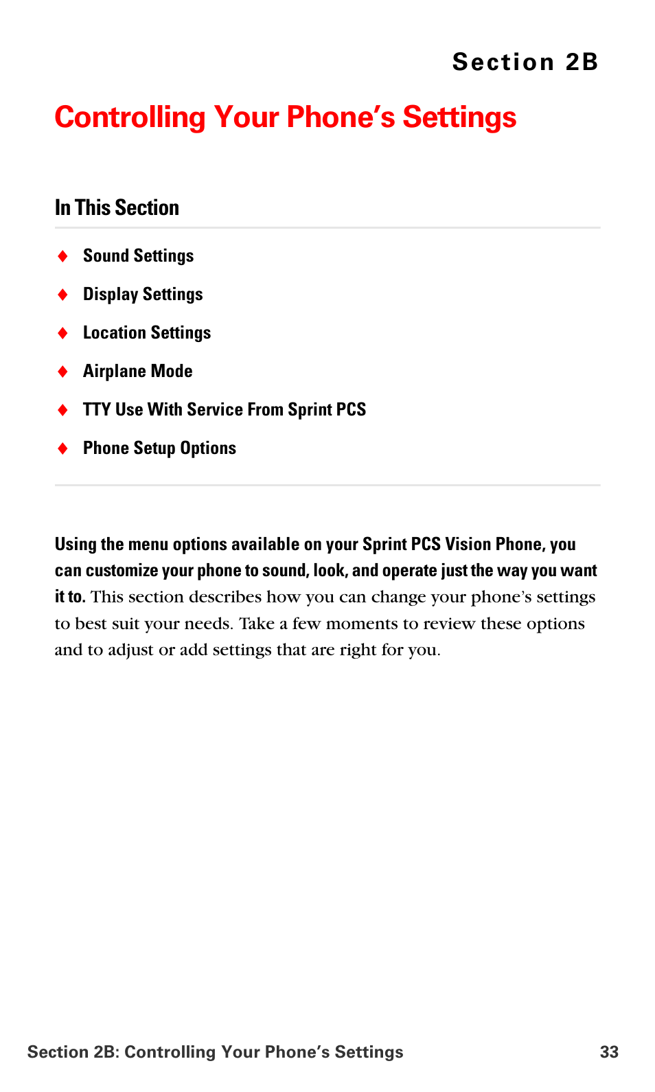 Controlling your phone’s settings, 2b.controlling your phone’s settings | Samsung SPH-A700BSSXAR User Manual | Page 41 / 222