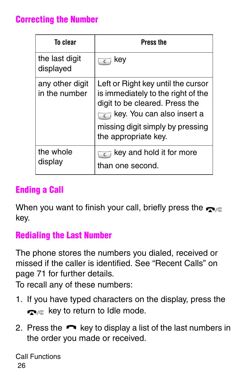 Samsung SGH-X427ZSACIN User Manual | Page 26 / 220