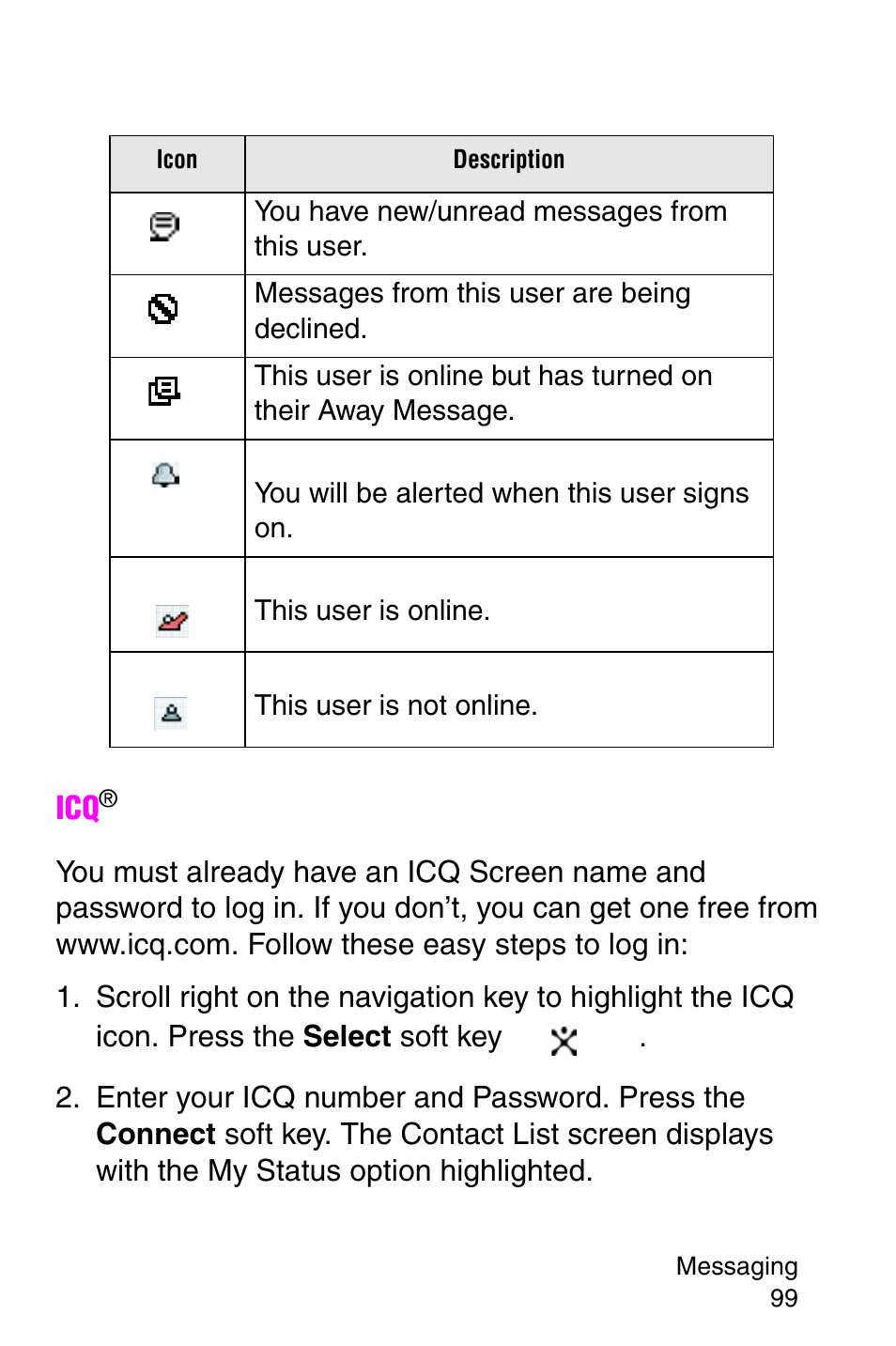 Samsung SGH-X427ZSACIN User Manual | Page 99 / 220