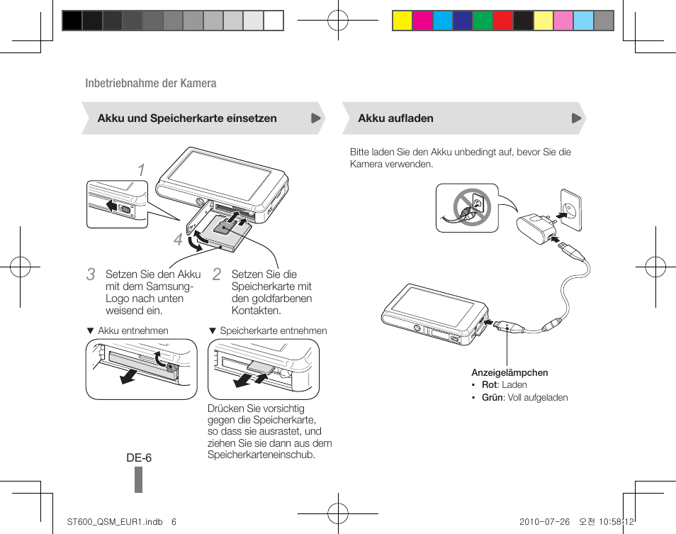 Samsung EC-ST600ZBPLUS User Manual | Page 16 / 72