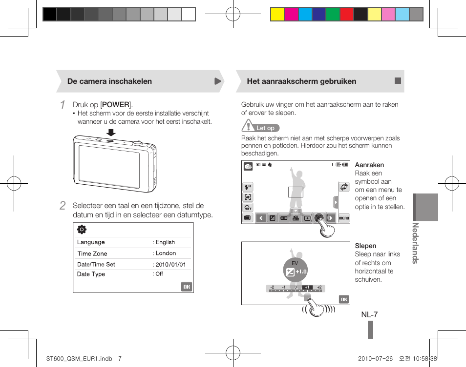 Nederlands | Samsung EC-ST600ZBPLUS User Manual | Page 57 / 72