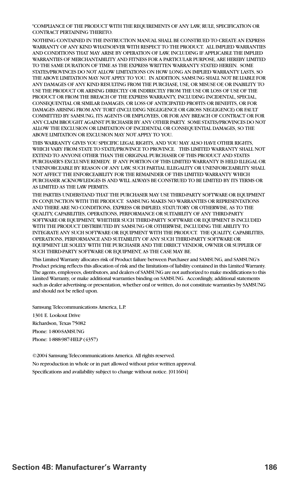 Samsung SPH-A680SSAQST User Manual | Page 194 / 196