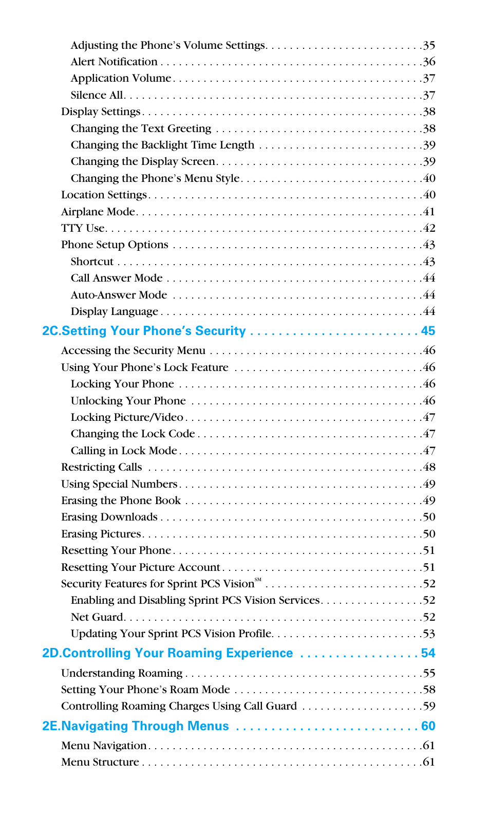 Samsung SPH-A680SSAQST User Manual | Page 3 / 196