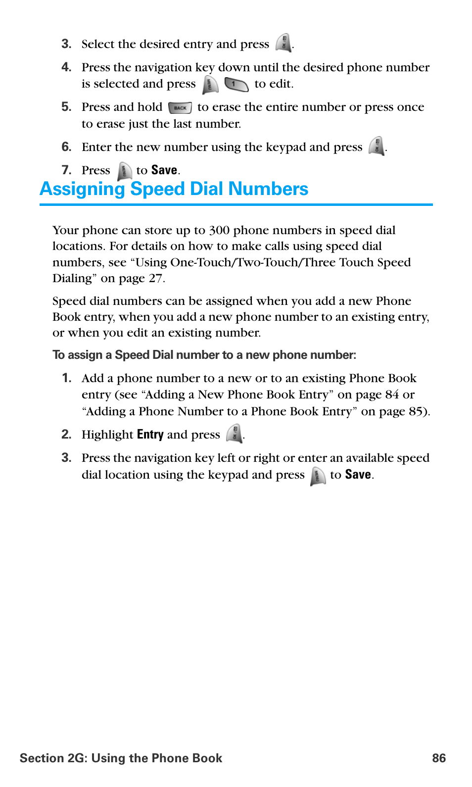 Assigning speed dial numbers | Samsung SPH-A680SSAQST User Manual | Page 94 / 196