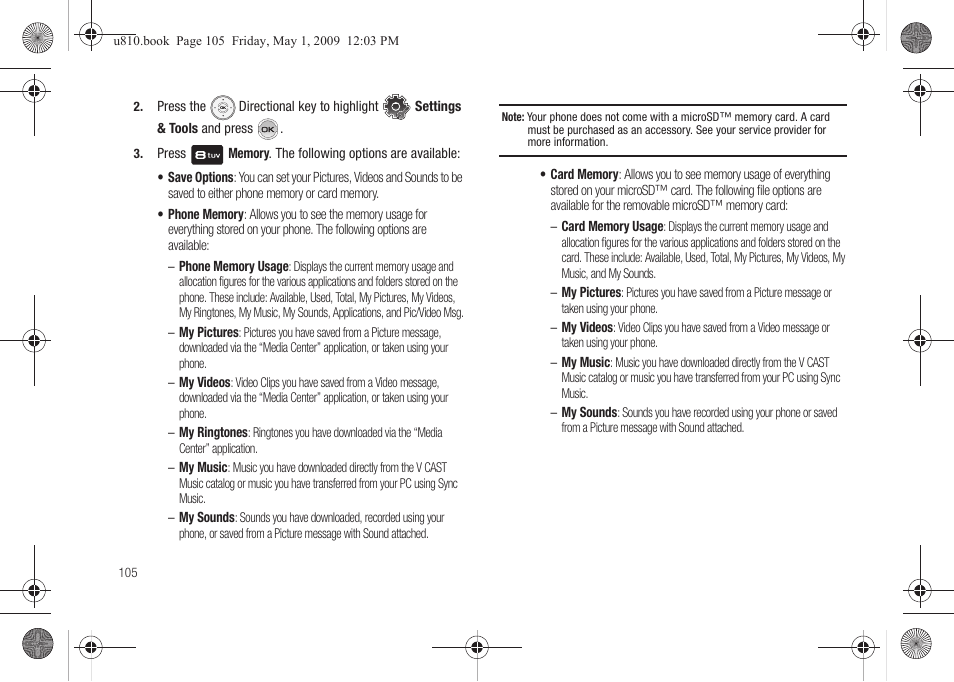 Samsung SCH-U810GNAVZW User Manual | Page 108 / 169