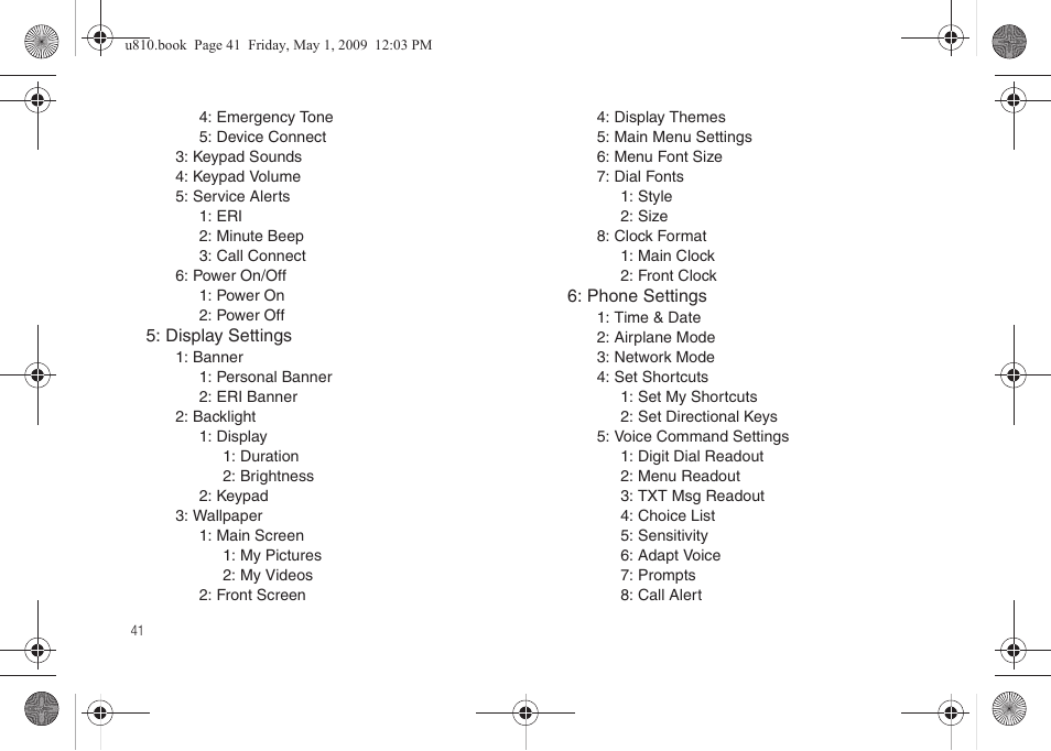 Samsung SCH-U810GNAVZW User Manual | Page 44 / 169