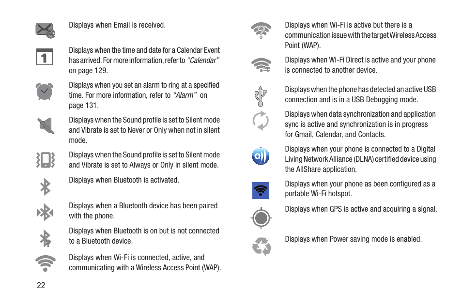 Samsung SGH-S959ZKATFN User Manual | Page 26 / 217