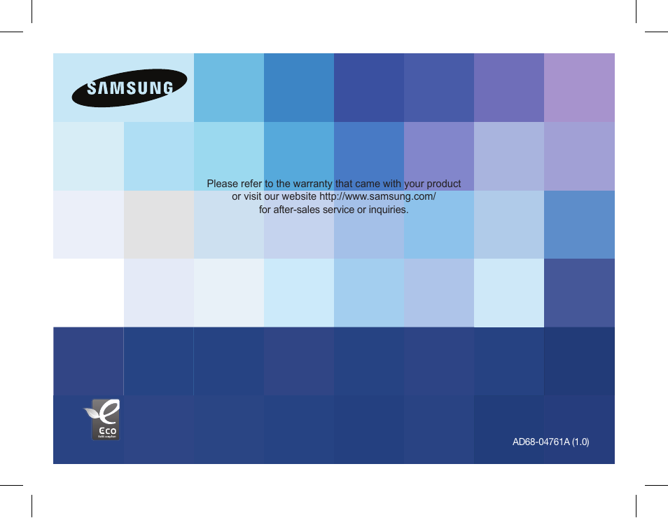 Quick start manual, Hz30w | Samsung EC-HZ30WZBPBUS User Manual | Page 22 / 22